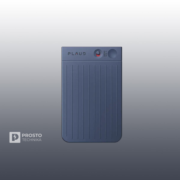 Диктофон Plaud Note с искусственным интеллектом ChatGPT, 64Gb, синий (Navy Blue)